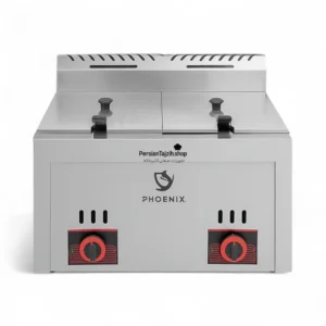 سرخ‌کن صنعتی استیل دو لگن