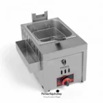 سرخ‌کن تک لگن گازی ۶ لیتری فونیکس PHOENIX