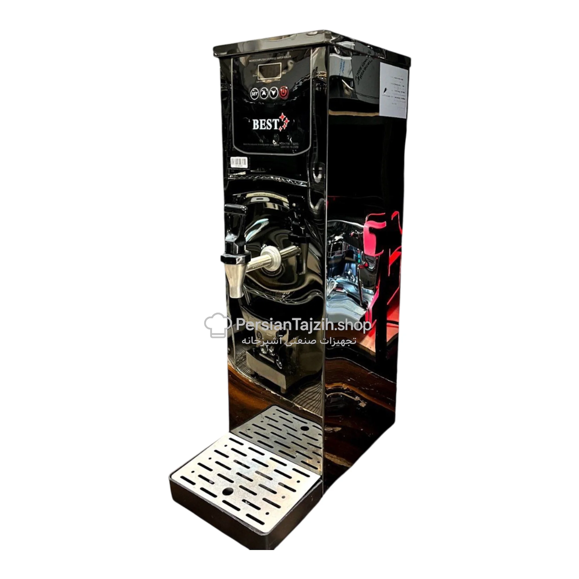 Photoroom_20251012_215917 بویلر آب جوش صنعتی بست BEST | ظرفیتهای ۱۰، ۲۰ و ۳۰ لیتری - Image 1