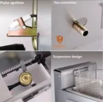 قطعه های سرخ‌کن گازی صنعتی فونیکس