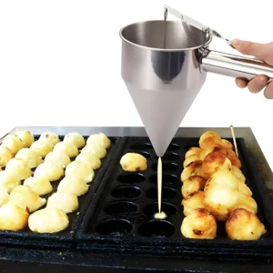 قیف فلزی مخصوص وافل و کرپ