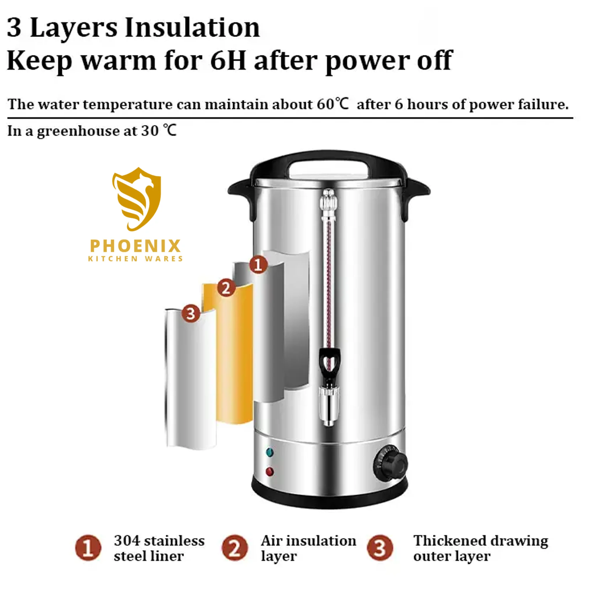 عکس کاتالوگی سماور فونیکس