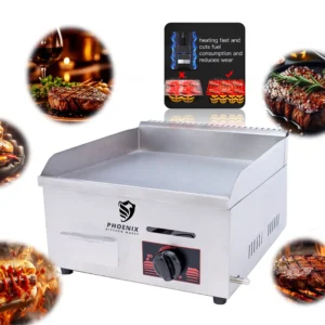 گریل گازی صفحه صاف استیکی