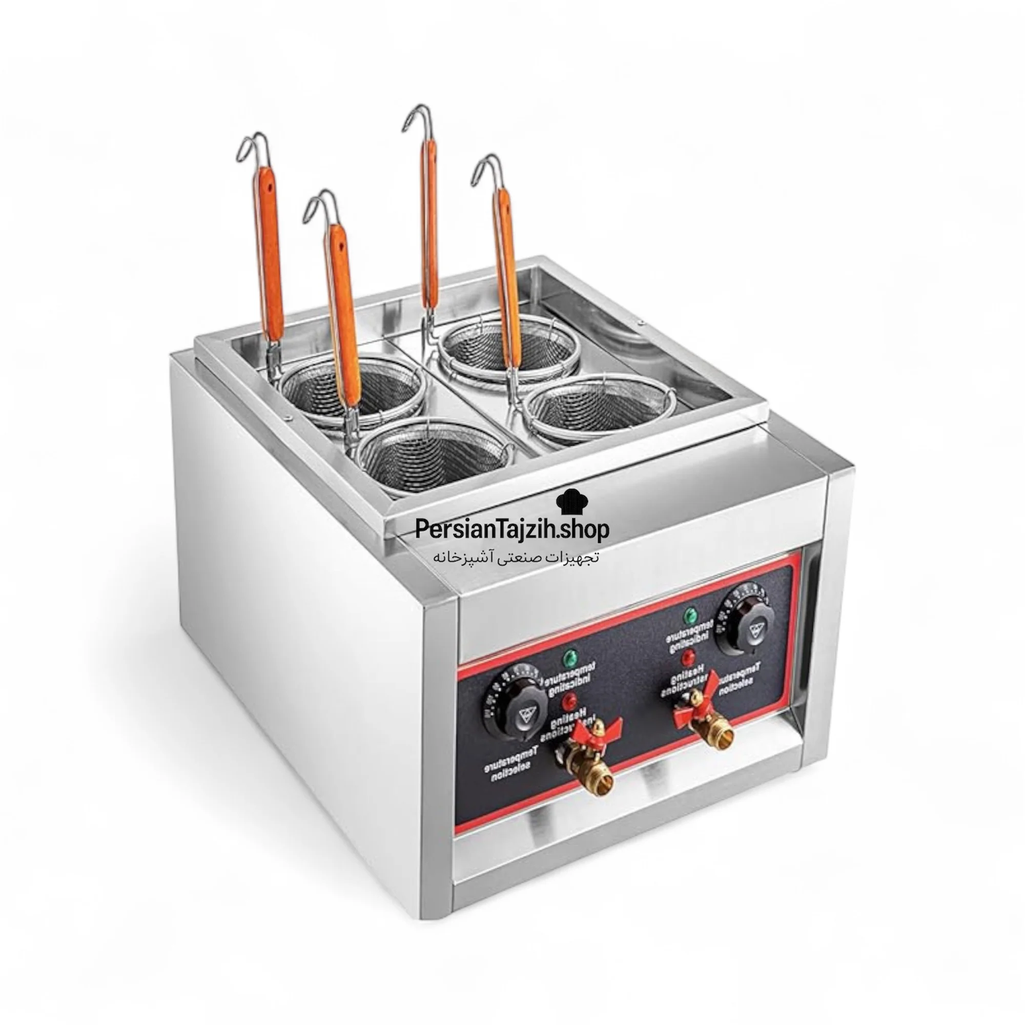 پاستا ساز صنعتی چهار سبد فونیکس مدل PH-PN4