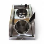 پاستا پز برقی استیل ۲ سبد