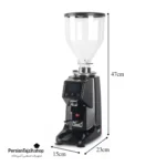 ابعاد آسیاب قهوه هوم مدل 022 با پنل لمسی