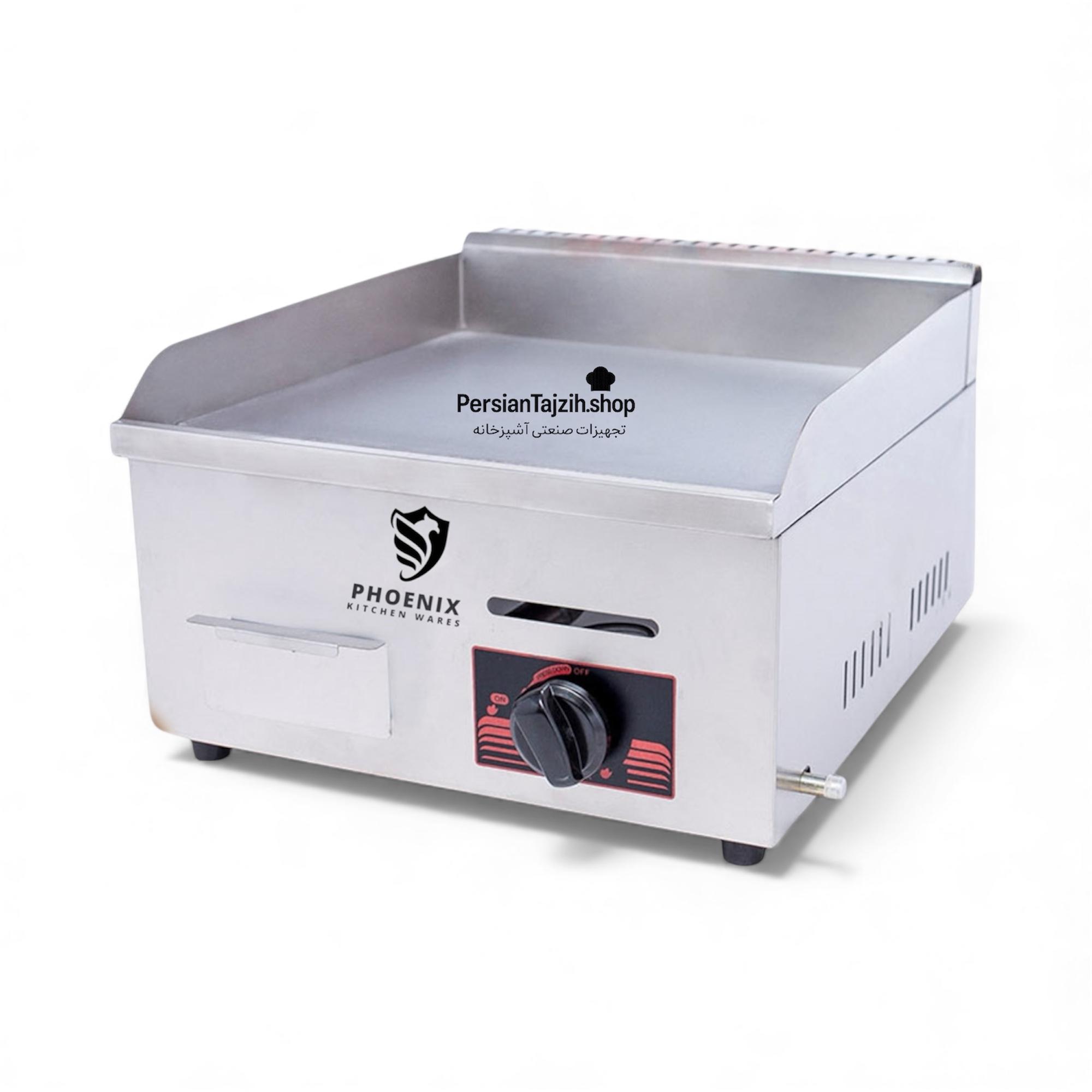 گریل گازی صفحه صاف فونیکس استیکی
