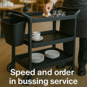 ترولی خدماتی BEST با سطل