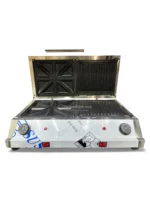 اسنک ساز صنعتی دو درب ترکیبی