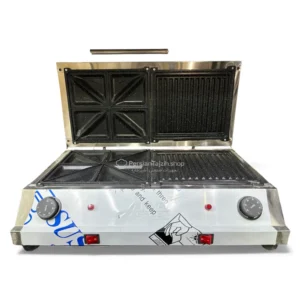 اسنک ساز صنعتی دو درب ترکیبی