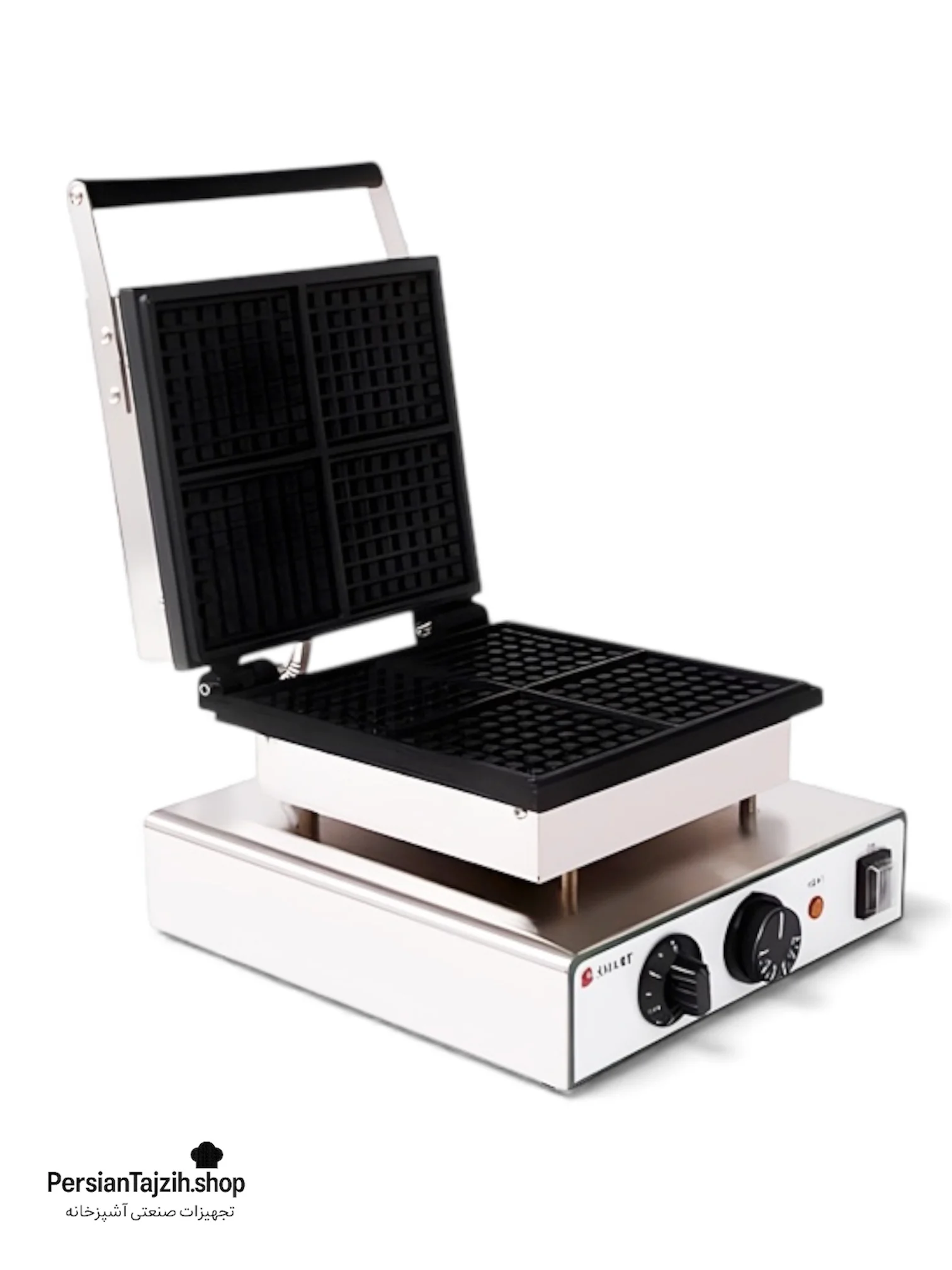 وافل ساز مربعی اسمارت با بدنه استیل 304