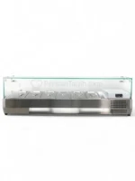 تاپینگ سرد رومیزی ۱۵۰ سانتی با ۶ بنماری استیل